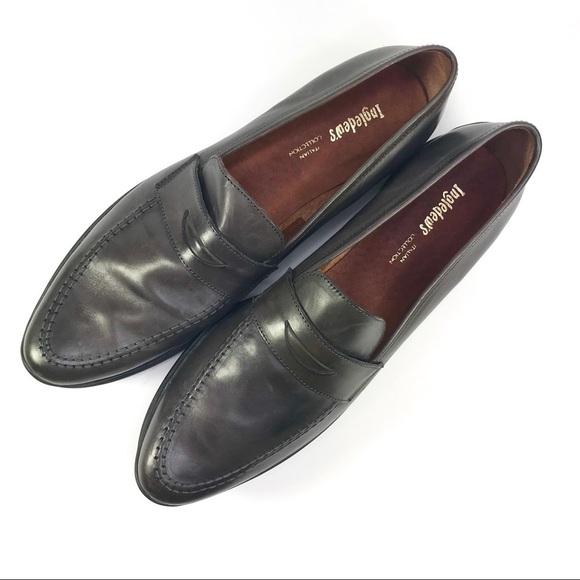 Ingledew’s Italian Collection OliveGrey Loafers - Picture 3 of 8